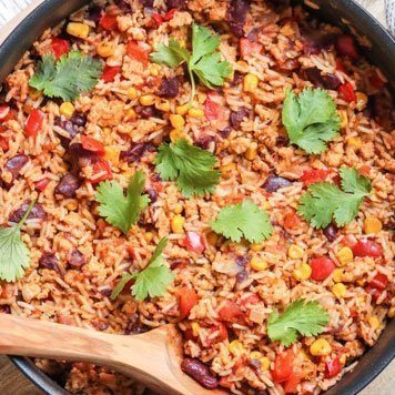 One Pot Turkey Chilli Fit Recipe with Macros and MyFitnessPal barcode