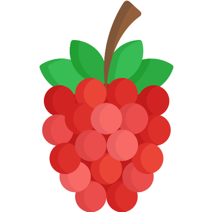 Raspberries provide 8g fibre per cup