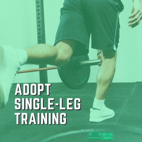 liven up your exercise routine with single leg exercises