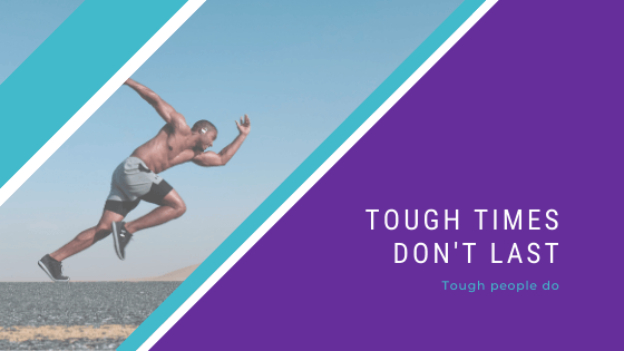 Develop a healthy athlete mindset by knowing that tough situations don't last forever