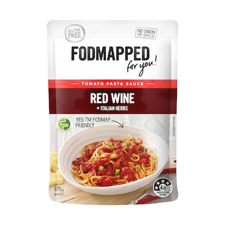 Fodmapped for you Tomato Pasta Sauce with Red wine and Italian Herbs